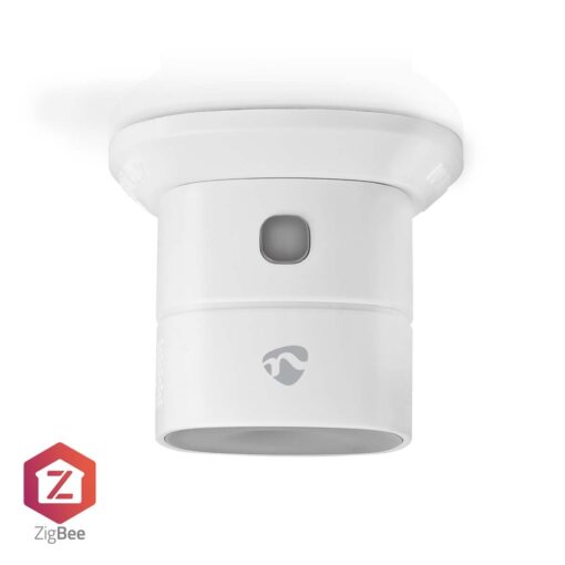 Nedis ZBDCO11WT Smartlife Co Detector Zigbee 3.0 Batterij Gevoed Levenscyclus Sensor: 10 Jaar En 50291 Android / Ios Met Testknop 85 Db Wit